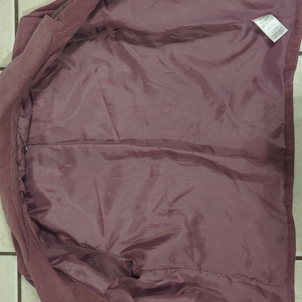 🩷 Pink Corduroy Moto Jacket - Picture 9 of 14